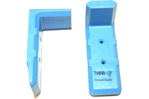 GENERIC Wiscon Drywall Sheet Rock Hanging Tool - Easy Safe Installation - Simple Durable Light Weight - ABS Plastic - 2 Count