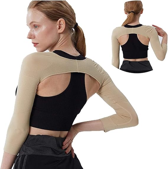 LINPING MaxiCurve Posture Support Slimming Sleeves Arm Compression Sleeves. Amazon.co.uk Clothing