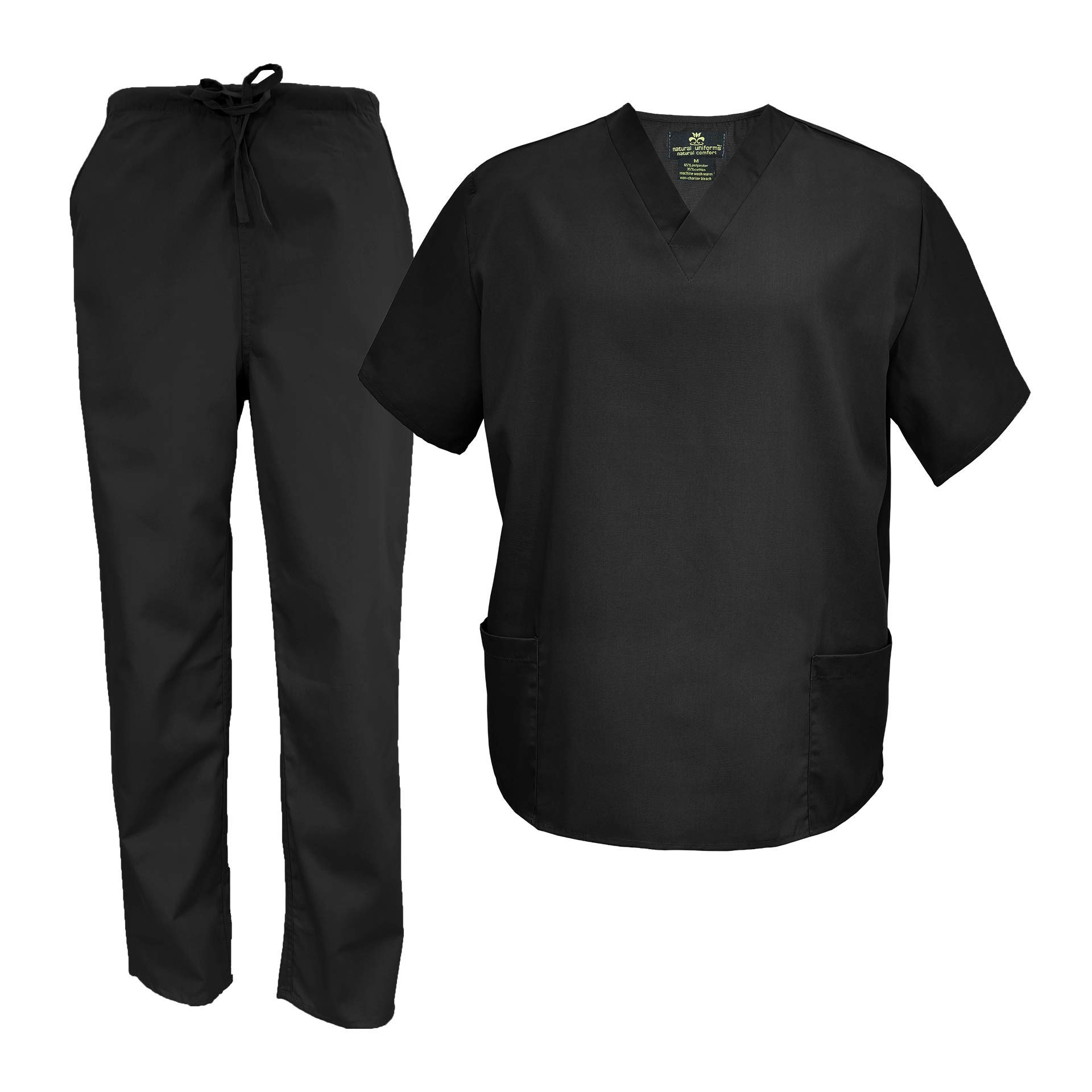 M&M Scrubs Men's Scrub Set Medical Scrub Tops and