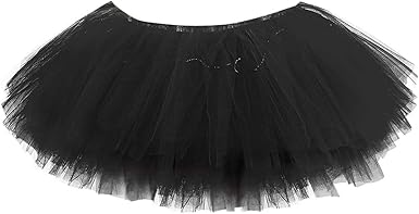 womens black tutu skirt halloween