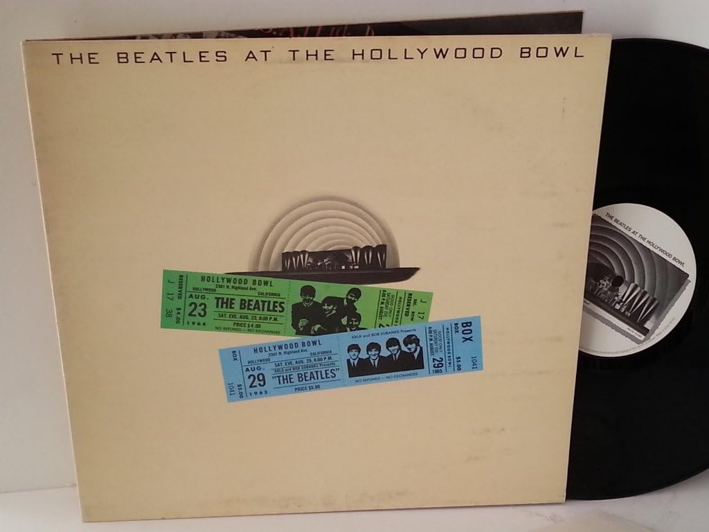 The Beatles AT THE HOLLYWOOD BOWL, EMTV 4, gatefold Amazon.co.uk CDs & Vinyl The Beatles AT THE HOLLYWOOD BOWL, EMTV 4, gatefold Amazon.co.uk CDs & Vinyl