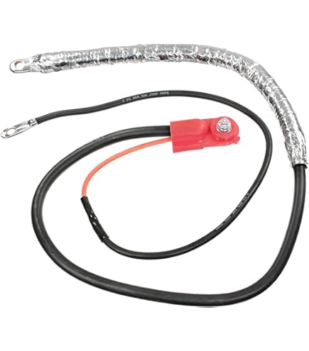 ACDelco 2SD53XA Batteriekabel 2 Gauge – Professionelles Minuspol-Kabel Mit Zusatzleitungen | Für Maximale Leitfähigkeit