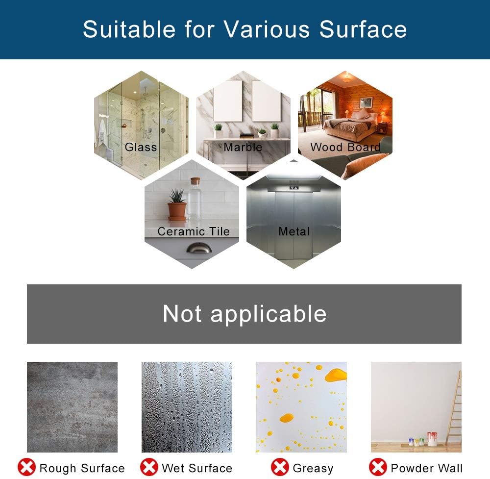 Double Sided Nano Adhesive Tape, Heavy Duty Clear Sticky Gel Grip Silicone Tape for Paste Photos Poster, Fix Carpet Mats,Household, Office (1.18 in x 118 in): Industrial & Scientific