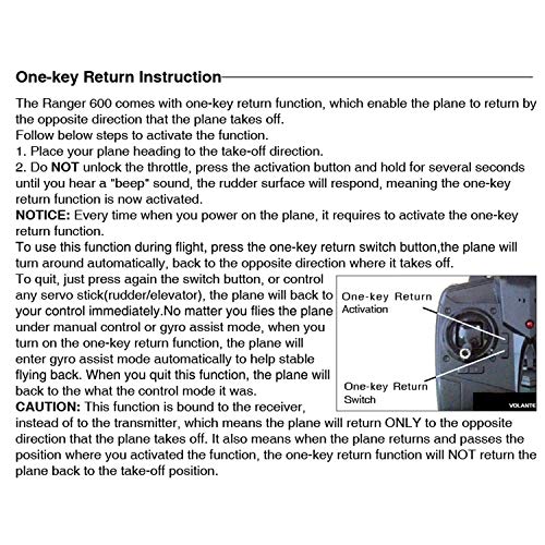 VOLANTEXRC-RC-Airplane-Remote-Control-Airplane-Ranger600-RTF-RC-Aircraft-Plane-Ready-to-Fly-with-24GHz-Control-6-Axis-Gyro-One-Key-Return-Function-Easy-to-Fly-for-Beginners-761-2