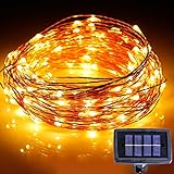 100LED 33FT Solar String lights for Garden, Patio, Yard, Home, Christmas Tree GIGALUMI Solar Lights Outdoor Solar Christmas Lights