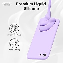 LoeoeL for iPhone SE Case Silicone 2nd 3rd