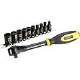 Stanley 0-94-607 Ratchet Rotator (11 Piece), Black/Silver