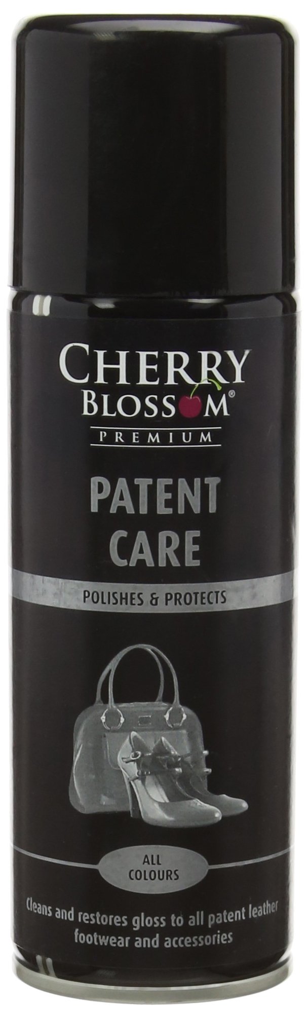 Cherry Blossom Premium Patent Care Spray Shoe Treatments and Polishes PCPAT01B Neutral 200.00 ml