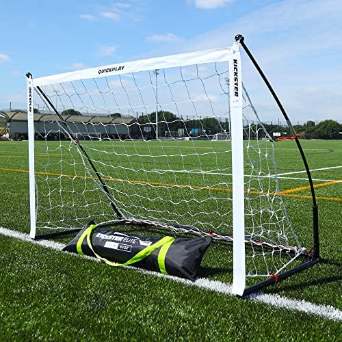 QUICKPLAY Kickster Elite Portable Soccer Goal Integrated Weighted