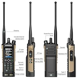 BAOFENG Radio UV32 Ham Radio Handheld 10W