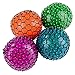 Kicko Neon Mesh Squish Ball - 3 inches Cool and Fun Stress Reliever Squishy - 12 Pack - Party Favor, Party Bag Stuffer, Ideas - therapy Ball