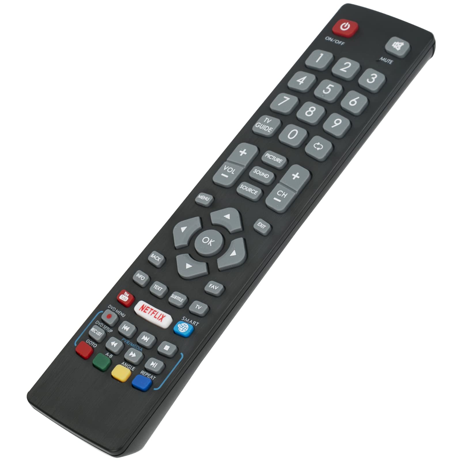 BLFRMC0009 Sub BLFRMC0011N BLFRMC0011 BLFRMC0008 Replacement Remote Control Fit for Blaupunkt Smart TV