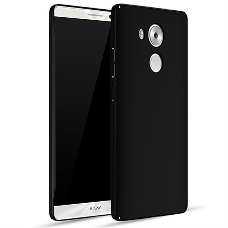 Bllosem Huawei Mate 8 Hülle High Quality Ultra Slim Exquisite Reale Haut Gefühl Ganzkörper Schutzhülle für Huawei Mate 8 Schw