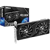 ASRock Intel Arc A580 Challenger 8GB OC Graphics Card, Intel Xe HPG Architecture, 8GB GDDR6, PCIe 4.0, Dual Fans, 0dB Silent Cooling, DisplayPort 2.0