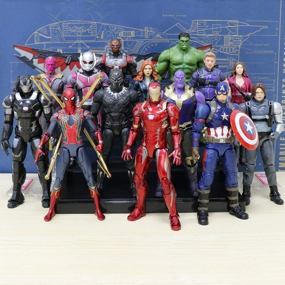 the avengers action figures set