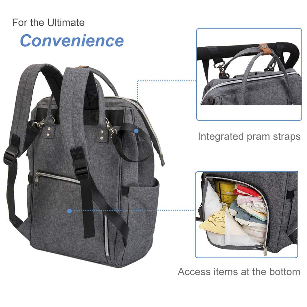 Baby Products Arrow Print Lekebaby Baby Nappy Changing Backpack Bag