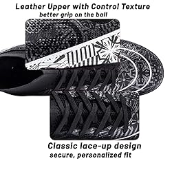 HESBITEUL Soccer Cleats Men High-top: Comfortable
