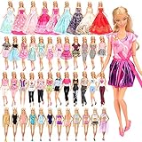 BARWA 16 Pack Doll Clothes and Accessories 5 PCS Fashion Dresses 5 Tops 5 Pants Outfits 3 PCS Wedding Gown Dresses 3 Sets Swimsuits Bikini for 11.5 inch DollÂ 