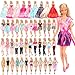BARWA 16 Pack Doll Clothes and Accessories 5 PCS Fashion Dresses 5 Tops 5 Pants Outfits 3 PCS Wedding Gown Dresses 3 Sets Swimsuits Bikini for 11.5 inch Doll&nbsp; primary