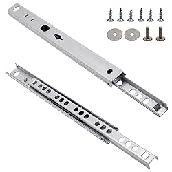 Suiwotin 16 Inch Drawer Slides, Metal Drawer