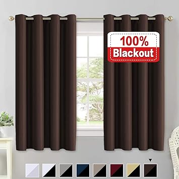 Amazon Com Flamingo P 100 Blackout Curtains 63 Length For