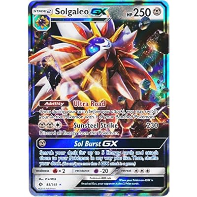 Solgaleo-GX - 89/149 - Ultra Rare - Pokemon Sun &amp; Moon