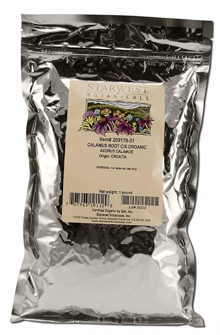 Calamus Root C/S Organic Starwest Botanicals 1 lb