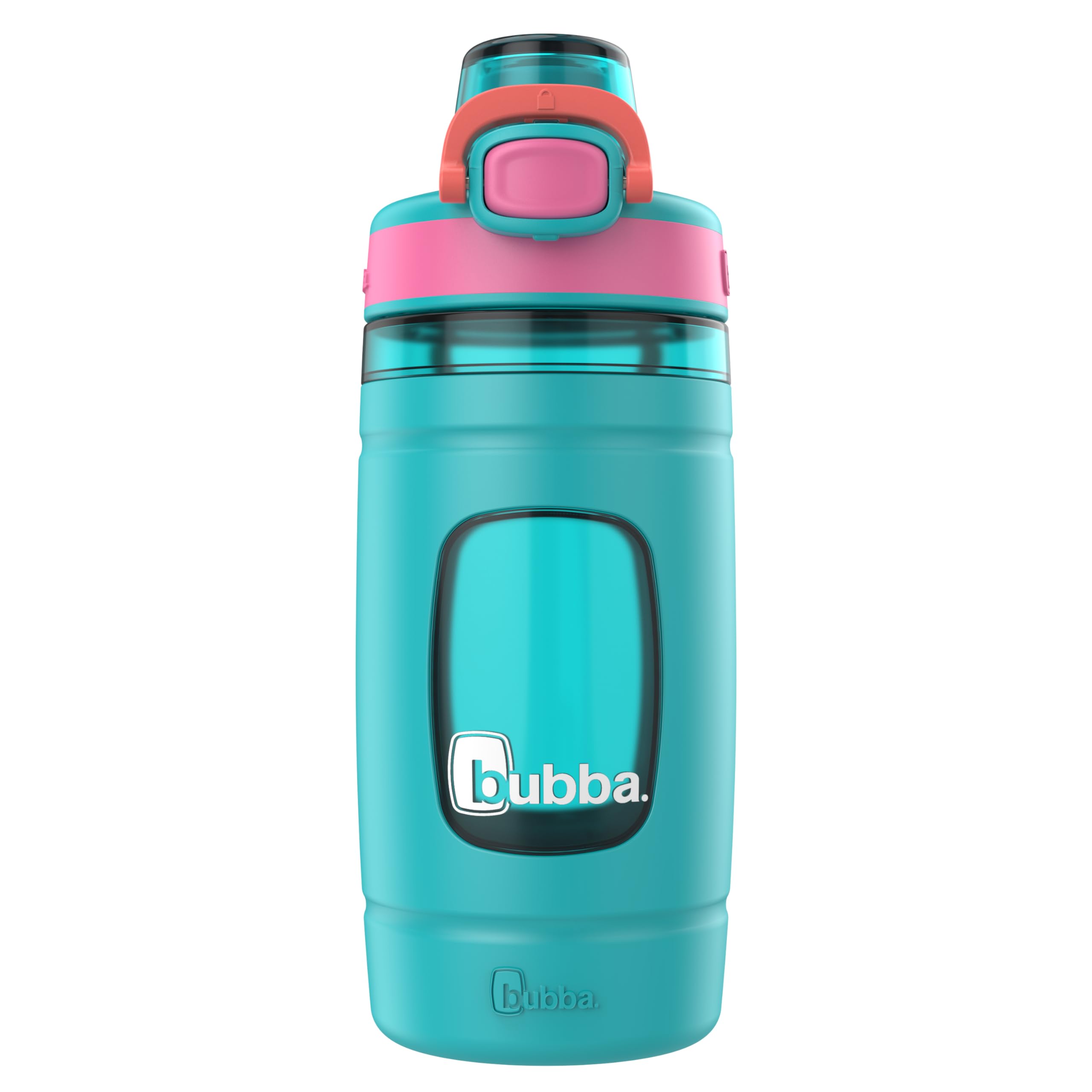 Photo 1 of Bubba Kids Flo Water Bottle with Silicone Sleeve and Wide Mouth, 16 oz, Scuba