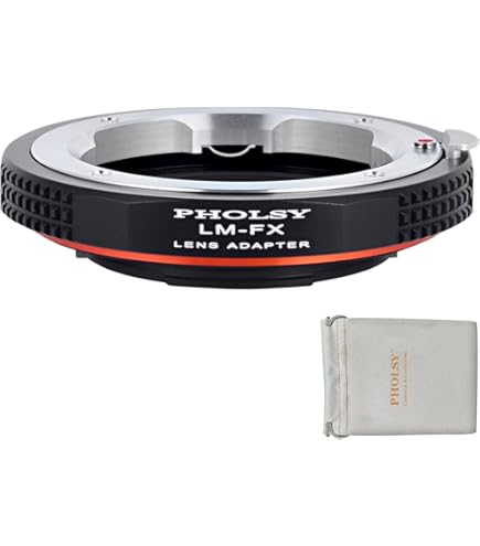 Amazon.com: RAYQUAL Mount Adapter LM-FX (Lens) Leica M (Body) Fuji