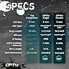 OPT7-Boat-Bow-Navigation-Light-Kit-1-Mile-Visibility-Waterproof-LED-Lights-for-Fishing-Marine-Safety-USCG-Regulation-Bass-Lake-River-Boating-Kayak-Ocean-Sailing-Single-Stack