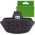 Stereo Headset Adapter, Audio Mic Headphone Converter for Xbox One Controller