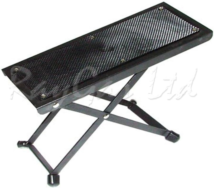 RayGar High Quality Guitarist Footrest Guitar Gig Foot Stool Stand - New