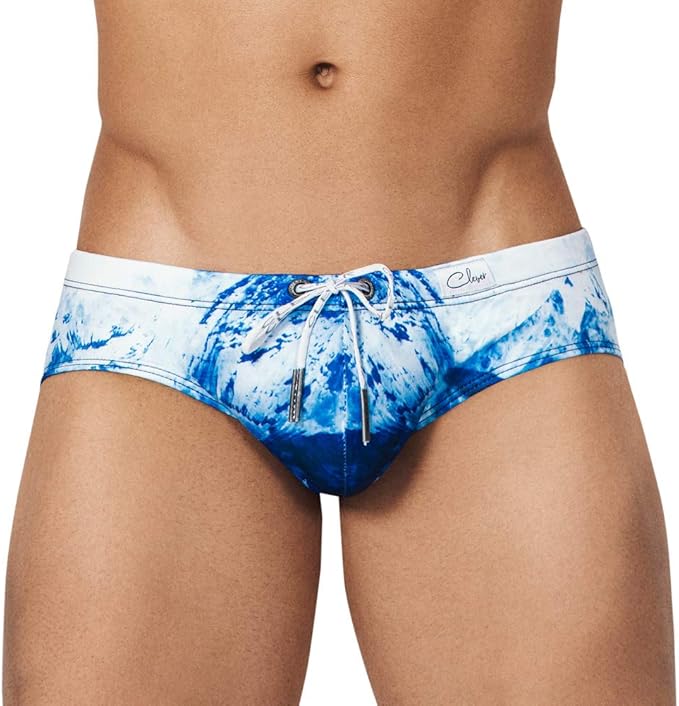 Clever Moda Swim SlipBrief Aura Dunkelblau Badehosen für Herren