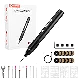 HARDELL Engraving Pen 6 Speed, USB-C Rechargeable