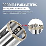 Flintronic Diamond Drill Bit 45mm Center Guide for Glass Tile Ceramic view 3