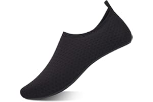 SYKT Water Shoes Barefoot Quick-Dry Aqua Yoga Socks Slip-on Men Women Kids