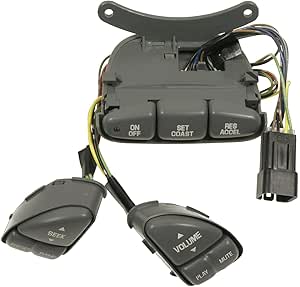 Cruise Control Switch Compatible With 99-05 Pontiac Grand Am