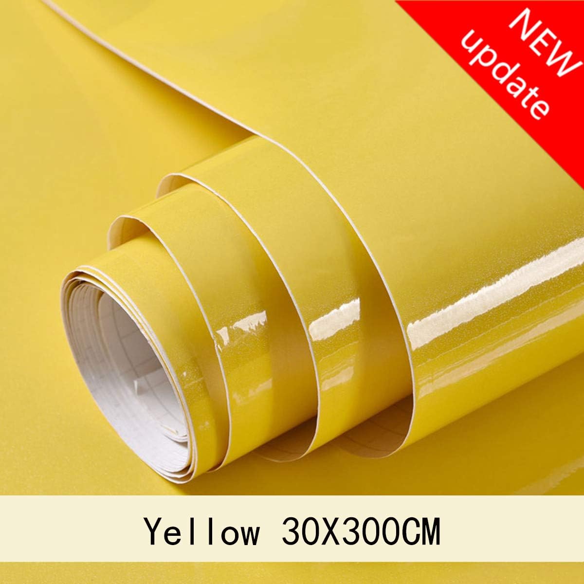 Hode Vinilo Pegatina Decorativo para Muebles Cocina Perla Amarillo