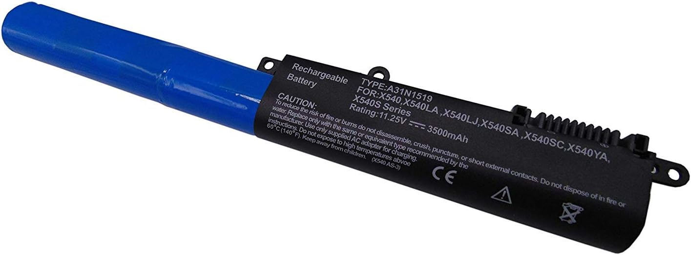 Replace battery A31N1519 11.25V 3500mah for X540 X540L X540LJ X540S X540SA X540SC X540YA VivoBook X540LJ 0b110-00390000