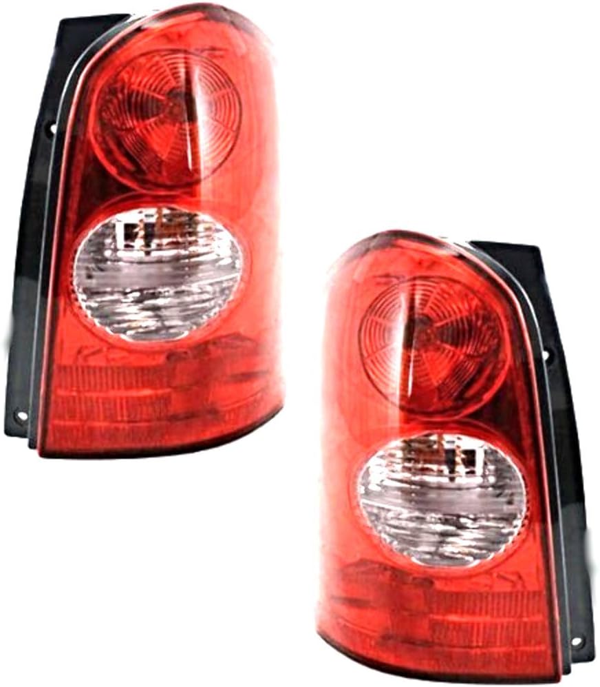 Amazon Com Vam Fits 02 03 Mazda Mpv Tail Lamp Light Set Right Left Automotive