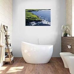 Pebble Beach Golf Course Canvas Wall Art for Living