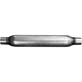 Walker 24442 Universal Exhaust Muffler 2" Inlet (ID) 2" Outlet (ID) | Quiets a loud, droning or rusted-through system and stops rasp; direct-fit OE replacement, bolt/weld-on.