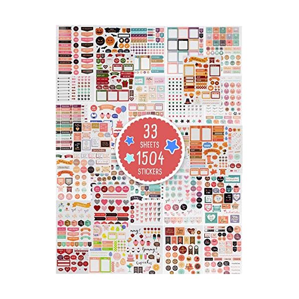 aesthetic planner stickers 1500 stunning design accessories enhance