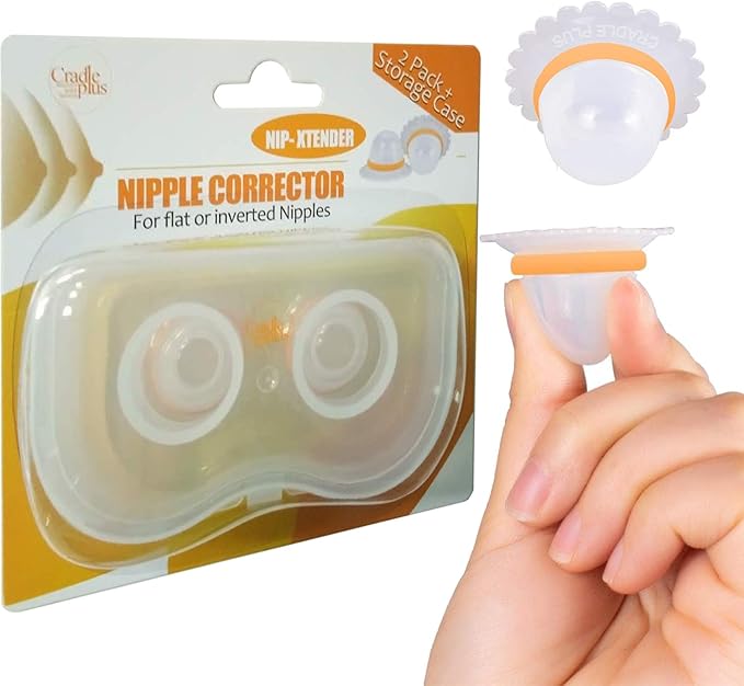 NipXtender by Cradle Plus Nipple Puller or Extender for Flat,Shy or Inverted Nipples Nipple