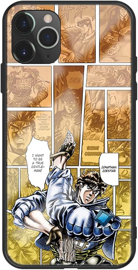 Amazon Co Jp ジョジョの奇妙な冒険 ジョジョ Jojo イラスト 鏡面ガラス スマートフォン Iphone12 Iphone 12 強化 ガラス 携帯 スマホ ケース アニメ アイフォン 携帯電話ケース ハードケース カバー 携帯カバー スマホカバー 66 ホビー
