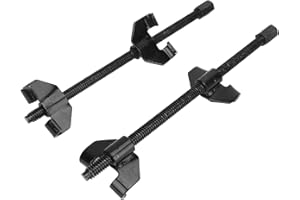 Coil Spring Compression Tools - 2pcs Durable Coil Spring Clamps Strut Spring Compressor Tool Set for Shock Absorber