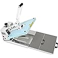 PlanetFlame Heat Press 15x15 inch Industrial Quality with Adjustable Pressure, Slide Out Heat Transfer Machine for T-Shirt, Blue