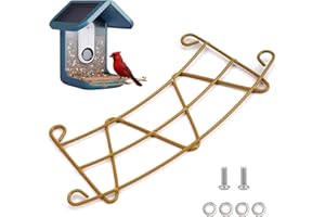 ZIRKOZIR Perch Extender for Bird Buddy Smart Bird Feeders, Durable BirdBuddy Add-on Accessory in Metal