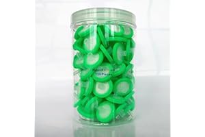 LICHEN COTTAGE Syringe Filters Nylon Membrane - 25mm Membrane Diameter ,0.22um Pore Size,Pack of 100