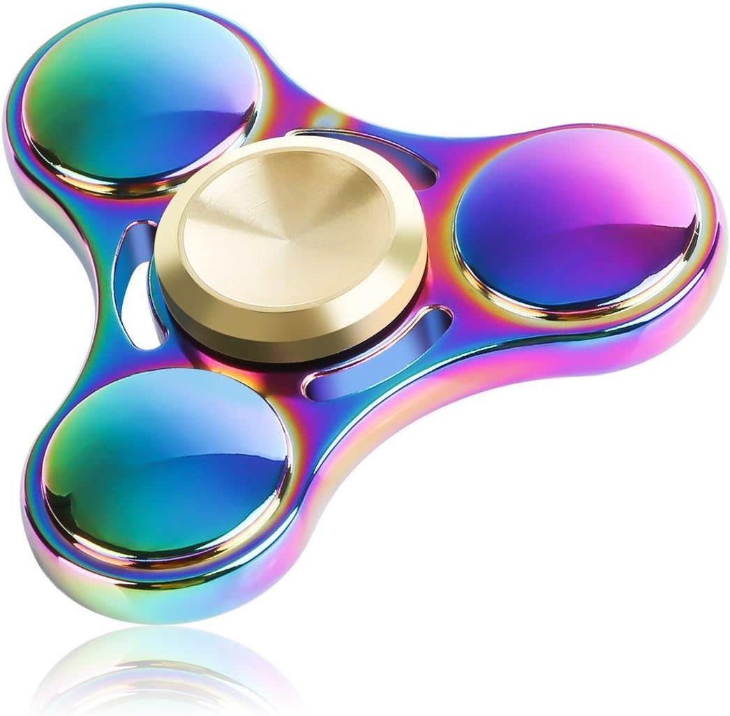 atesson fidget spinner toy 4 to 10 min spins ultra durable stainless steel